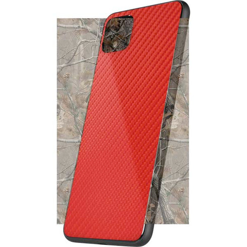 Red Carbon Fiber Specialty Material Google Pixel 4 XL Skin